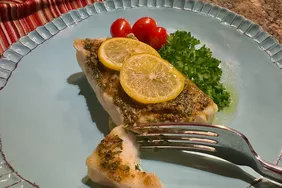 Zesty Mediterranean Baked Cod in 25 Minutes!